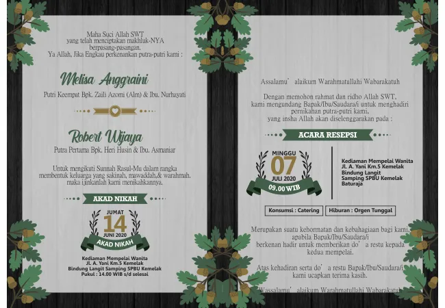 Undangan Custom S106 - View 2