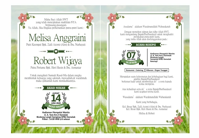 Undangan Custom S120 - View 2