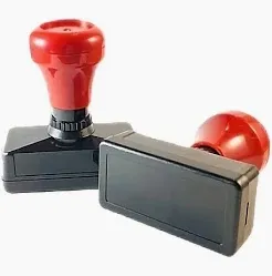 Cetak Cetak Stempel Nama Dokter/Nakes/Guru/logo - Stempel Saku Gagang Panjang - Modhiskom Berkualitas - Modhiskom