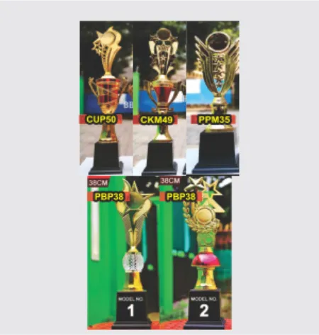 Cetak Piala Trofi Kejuaraan Premium Murah Curug Tangerang Berkualitas - Modhiskom