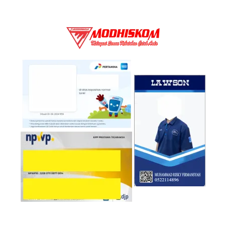 Cetak ID Card PVC Custom – BPJS, Karyawan, Member, Pertamina & Lainnya - View 2