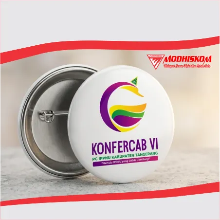 Jual Pin Kustom - Souvenir & Identitas Event - Modhiskom