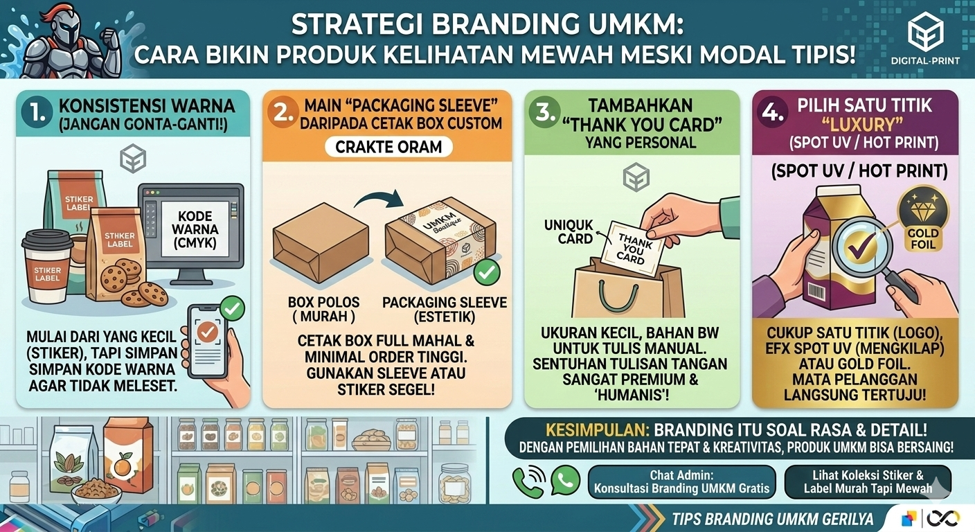 Strategi Branding UMKM: Cara Bikin Produk Kelihatan Mewah Meski Modal Tipis!